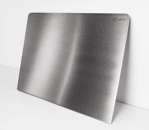 SHG HOME  Paslanmaz Çelik Mutfak Tezgahı ve Hamur Açma 50x60cm –1.5 mm Kalınlık, Kaymaz ve Desenli