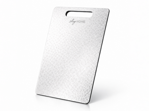 Paslanmaz Çelik Kesme Tahtası Küçük Boy 20x30 cm, Gıda Temasına Uygun, Çizilmeye Karşı Dayanıklı