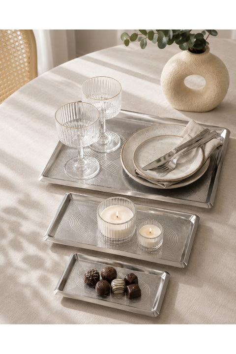 SHG Home 3lü Kahve Sunum Tepsi Seti