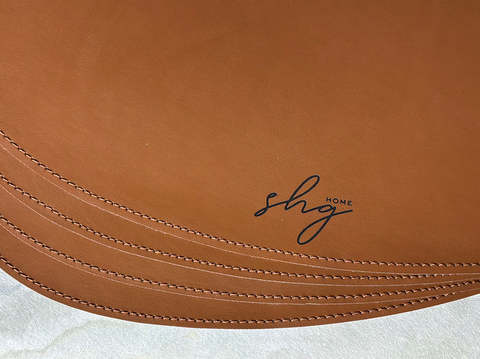 Premium Amerikan Servis Seti 4’lü – Vegan Deri, Dayanıklı, Kolay Temizlenebilir 39x29 cm